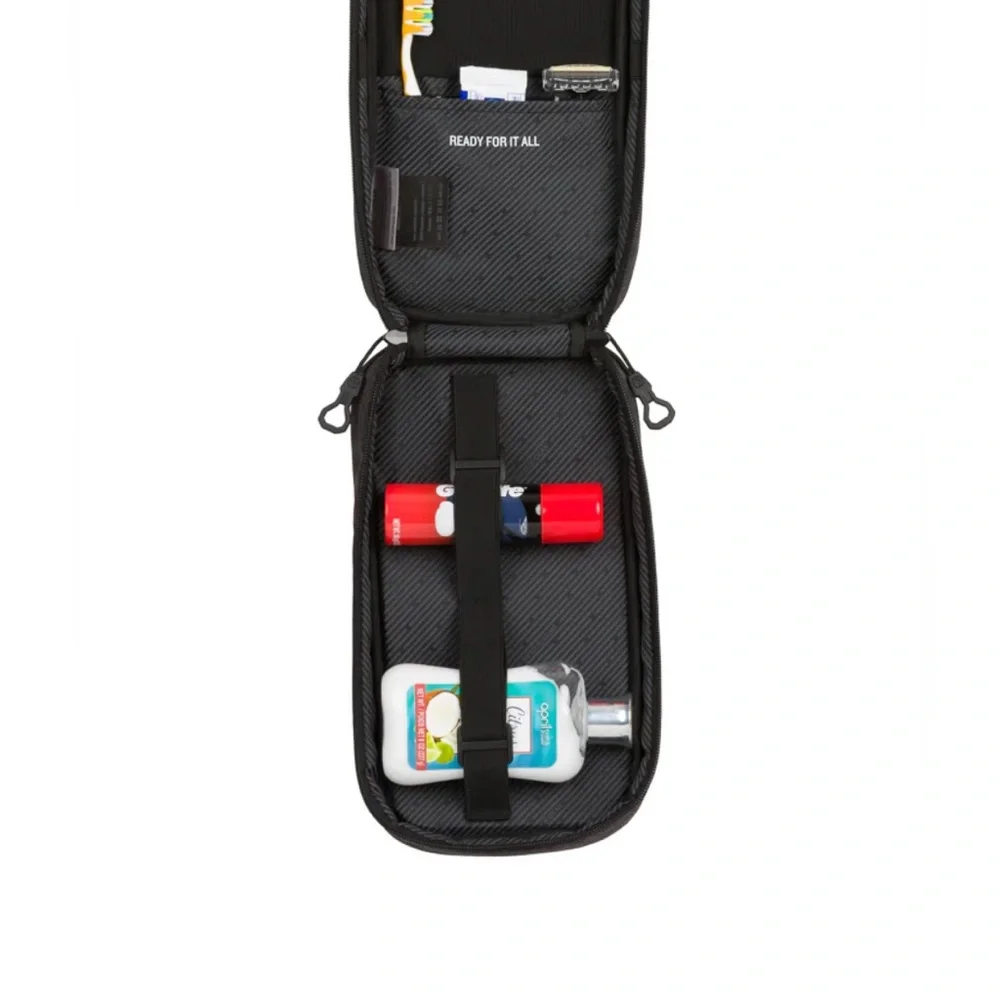 SWISS GEAR - The Vertical Fully Lined Hanging Toiletry Bag - Dark Gray. NWT